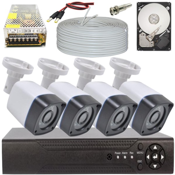 4 Kameralı Güvenlik Sistemi Çözümleri